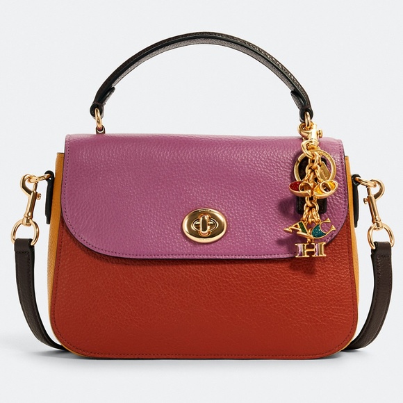 Coach Other - COACH Multi Coloured Bag Charm/ Key Ring w/ Coach Letters in Different Colours